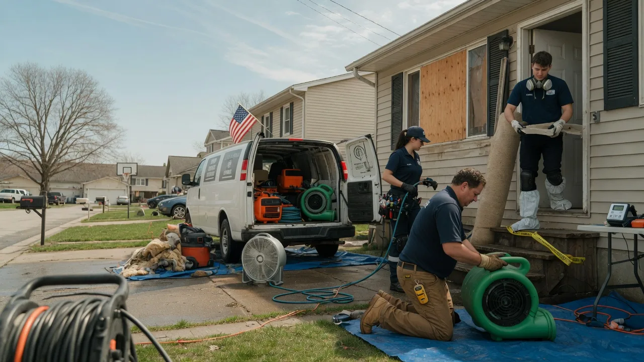 Water Damage Restoration in Laurel, MT near me